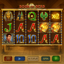 RollXO - Book of Dead Slot Game - Play'n GO