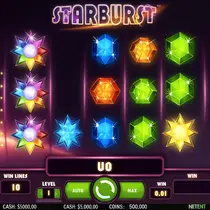 RollXO - Starburst Slot Game - NetEnt